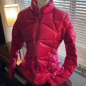 🎀🩷💚🌸🎀🩷🎁MICHAEL KORS Women's Pink Puffer Jacket🩷🎀💚🌸